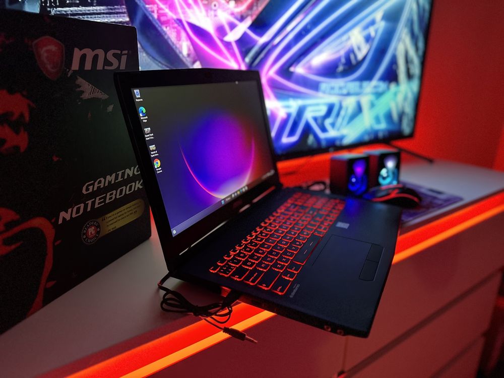 Мощный MSI 15 GAMING + Игровые Девайсы