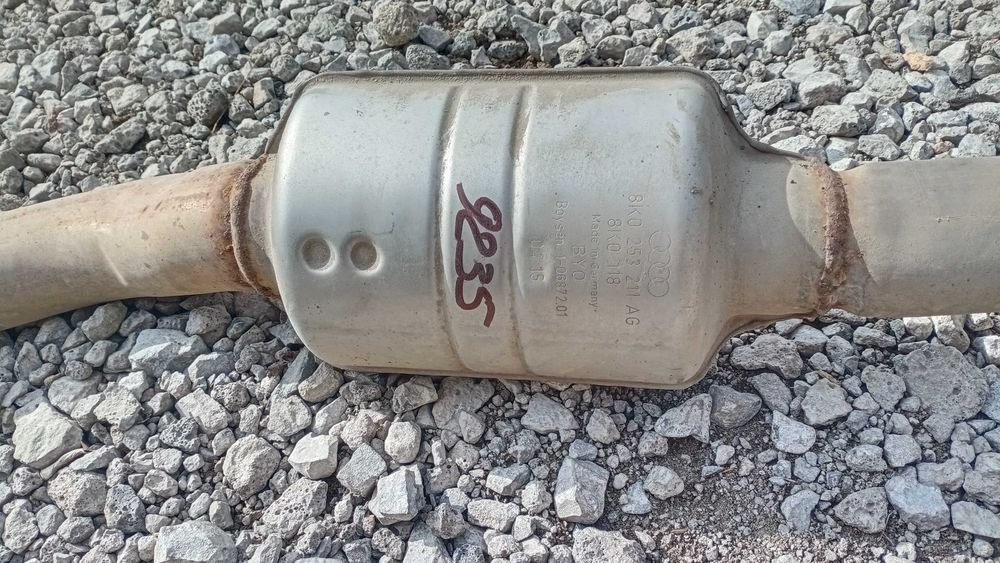Выхлопная труба глушитель катализатор Ауди А4 2,0 Б8 Audi A4 B8 2.0TDI