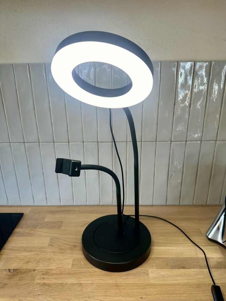 Lampa Lanespelare Ikea ring LED