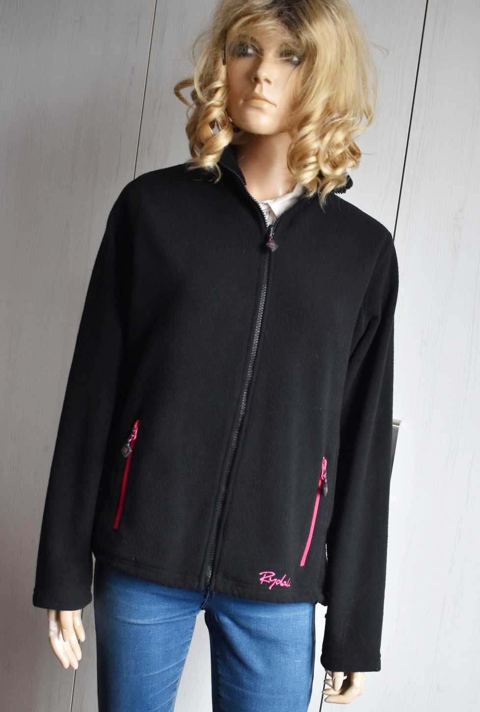 Bluza polarowa L XL 40 zasuwana ciepła gruba kurtka z polaru rozpinana