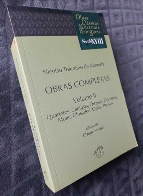 Nicolau Tolentino de Almeida - Obras Completas Volume II