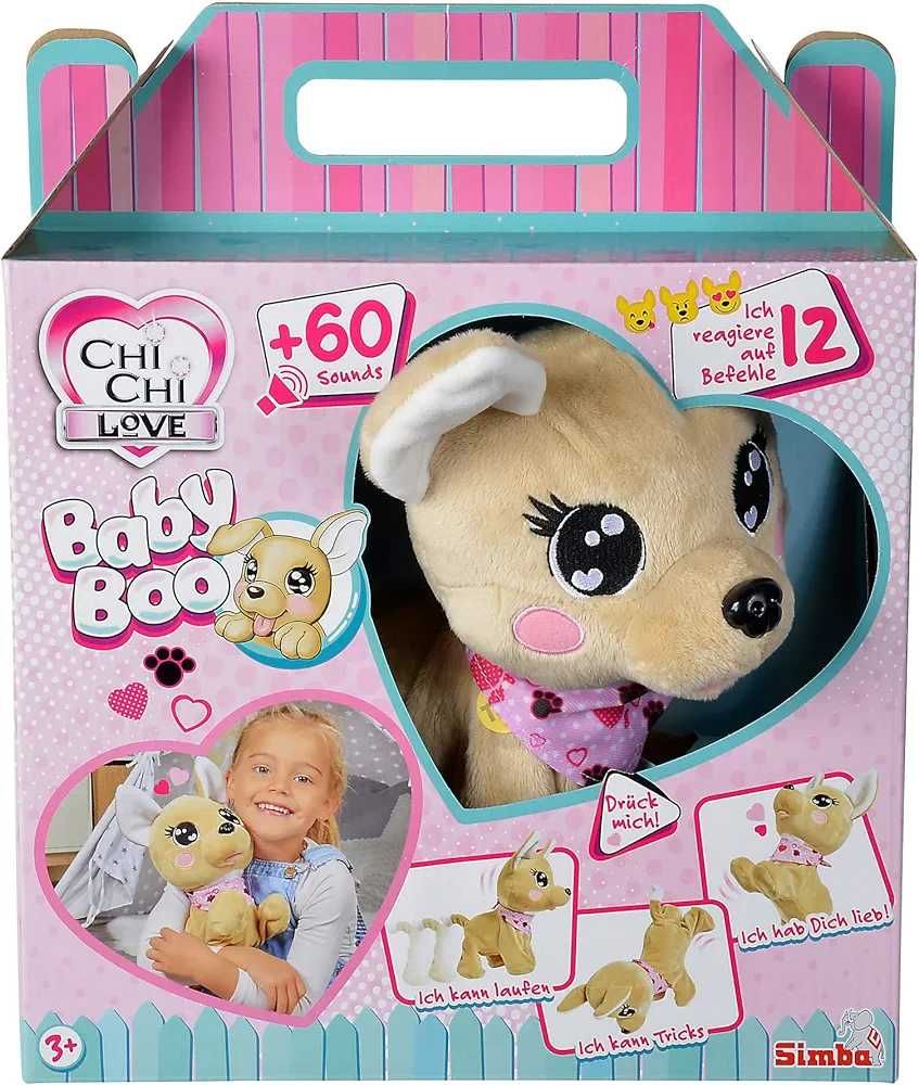 Piesek chi chi live baby boo nowy wersja Niemiecka nowa