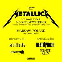 METALLICA  Autokar na Koncert -Wyjazd z Poznania 05.06