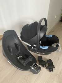 Cybex fotelik samochodowy + baza + adaptery ATON M i-SIZE