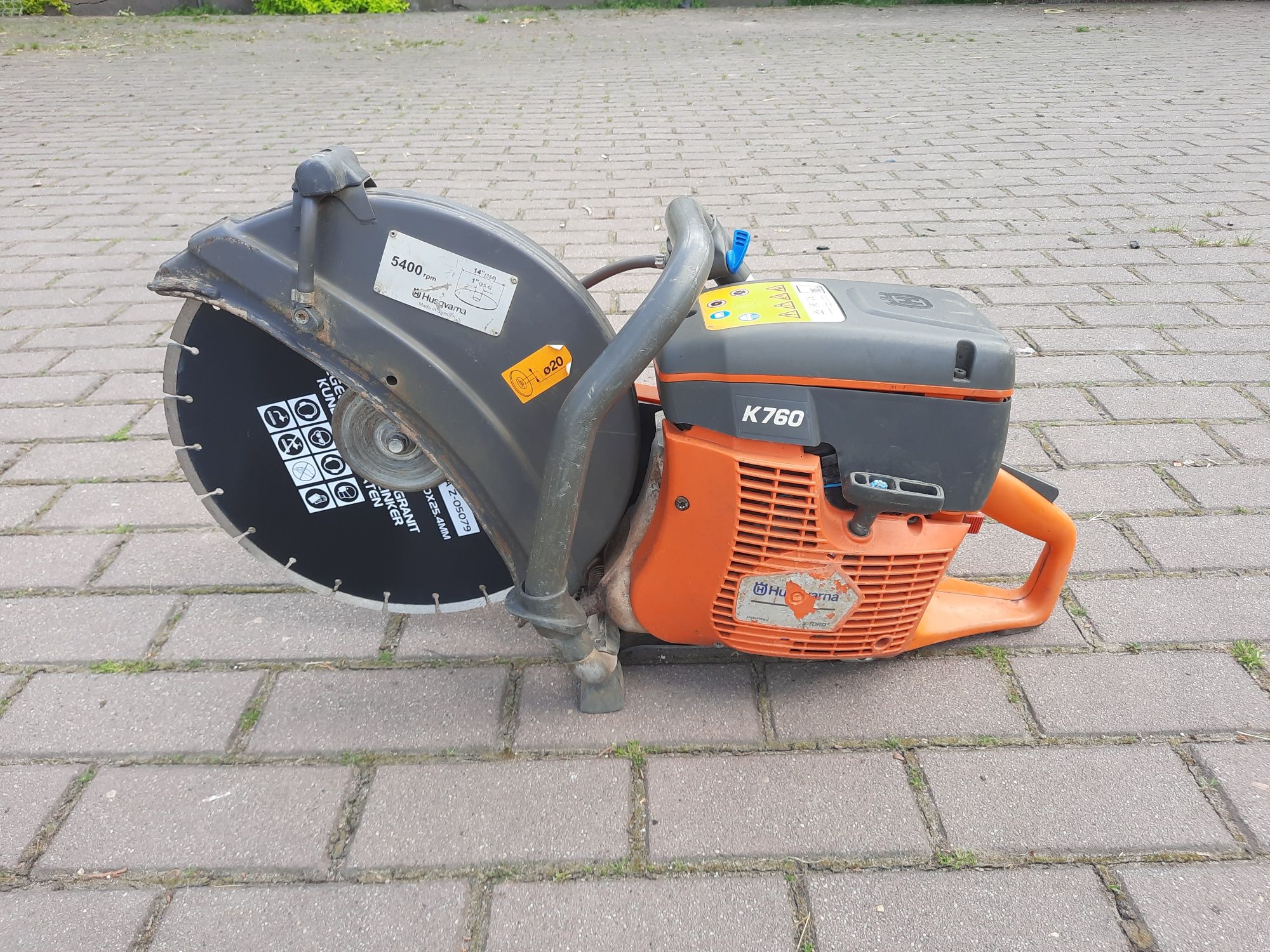 Piła tarczowa Husqvarna 760 350 mm