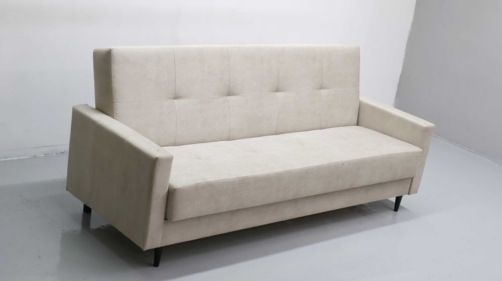 TGy Sofa OSWALD z funkcja spania pojemnik na pościel wersalka kanapa