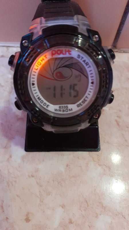 Zegarek elelktroniczny led