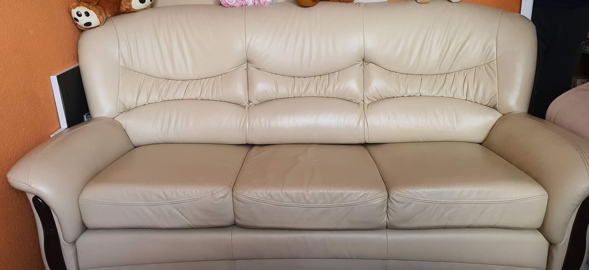Sofa 3-osobowa, rozkładana GENUA LUX