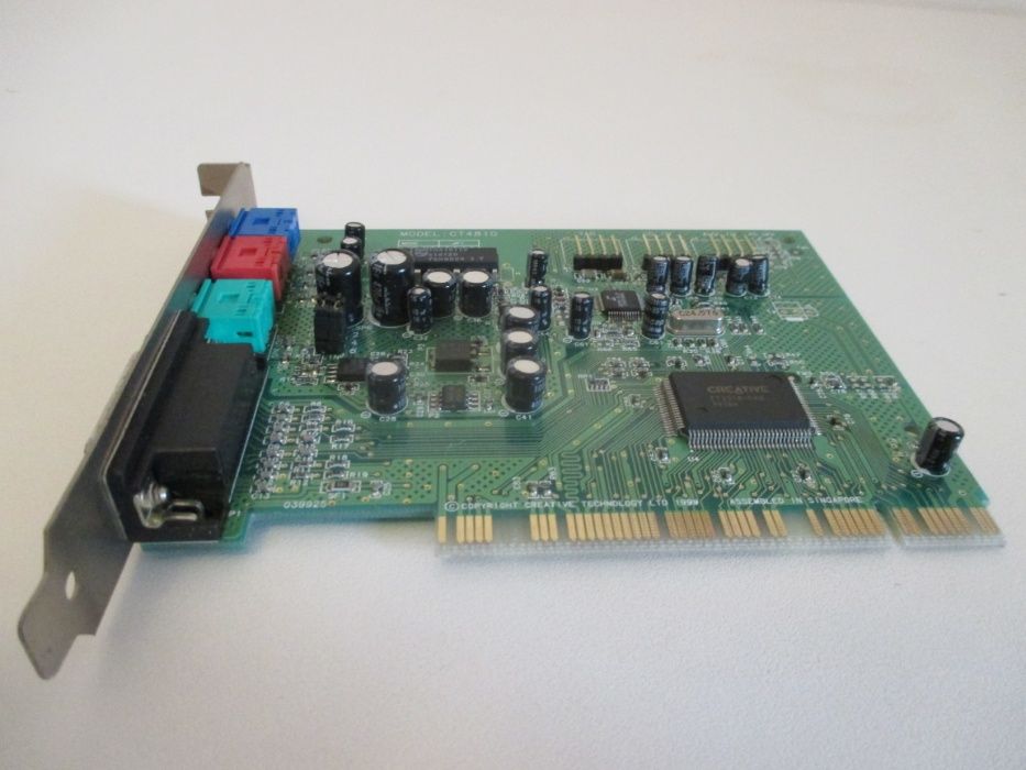 Placa de som PCI Creative Labs Sound Blaster CT4810