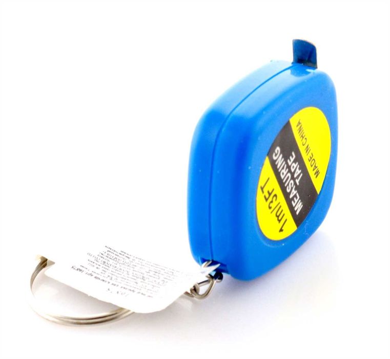 Рулетка мини Брелок для ключів рулетка линейка 1 м