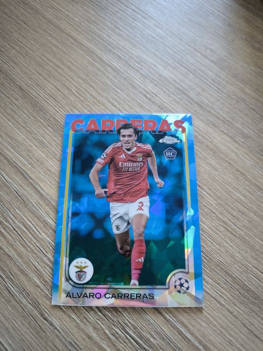 Karta Alvaro Carreras topps chrome