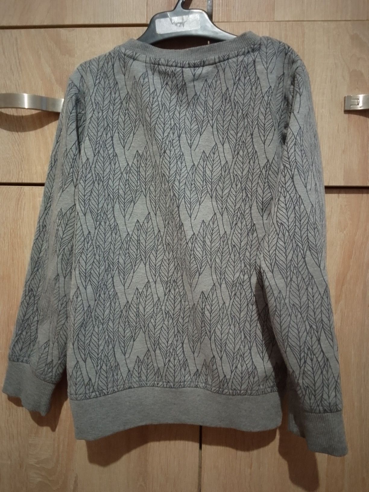 Us Polo Assn szara bluza chłopięca 110cm