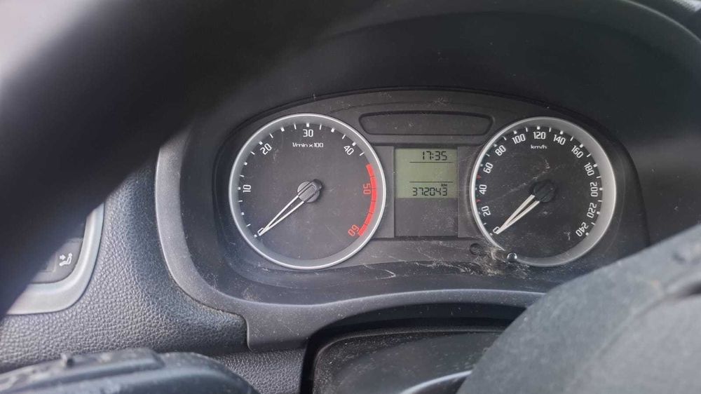 Biała strzała - Skoda Fabia Combi