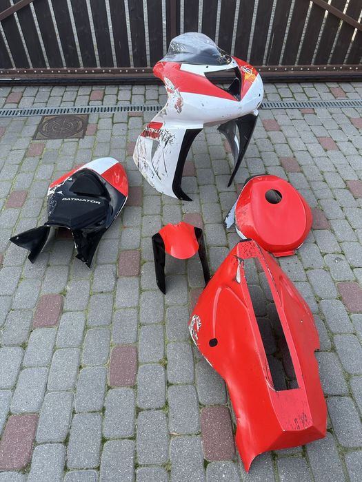 Owiewki torowe, plastiki, czacha, ogon Kawasaki Ninja ZX10R 2006, 2007