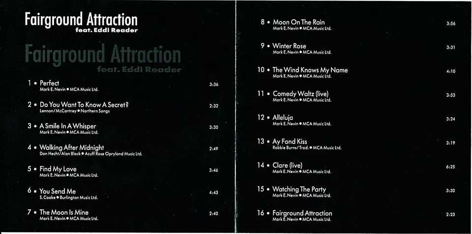Fairground Attration the COLLECTION " - CD