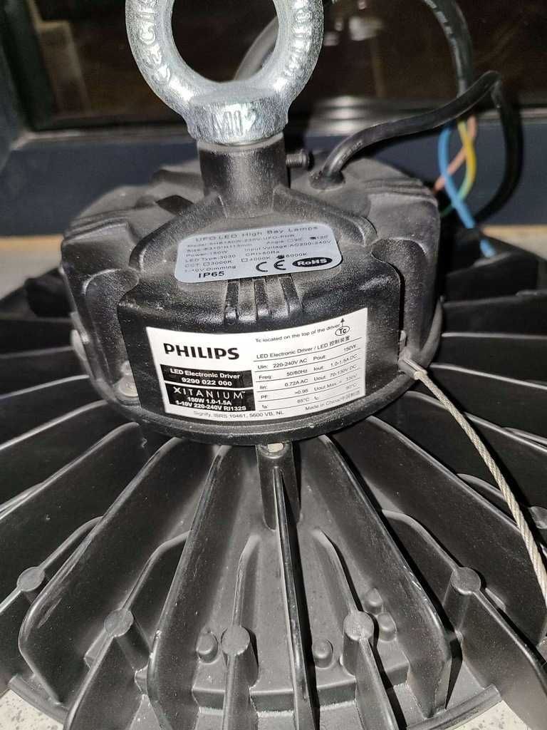 Lampa Przemysłowa PHILIPS HIGH BAY UFO 150W 6000K 22500 LM - 12szt