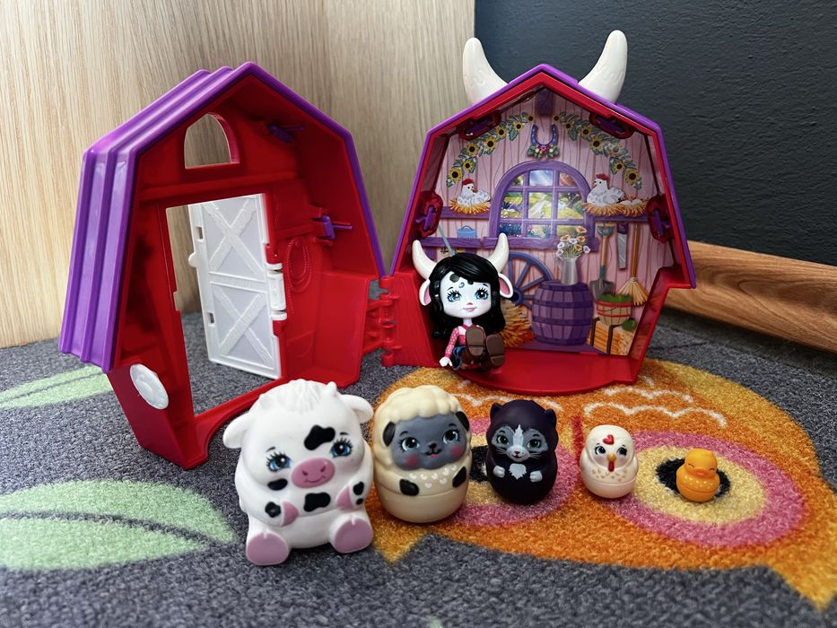 Zestaw Enchantimals cambrie cow kompletny