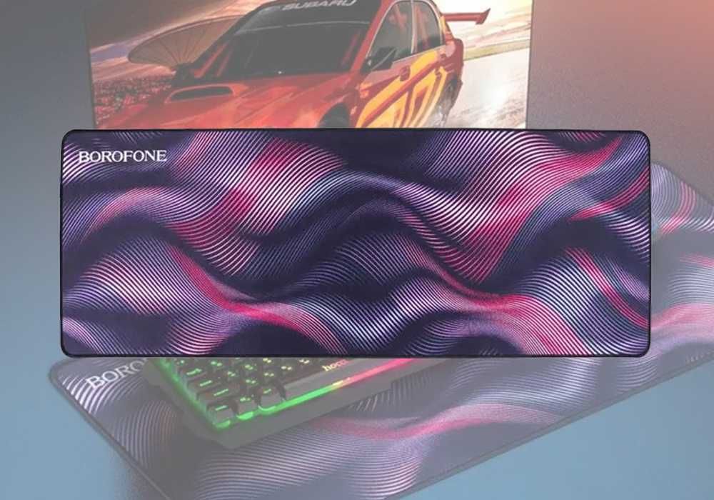 Коврик для мыши 800 х 300 Borofone игровая поверхность для геймеров