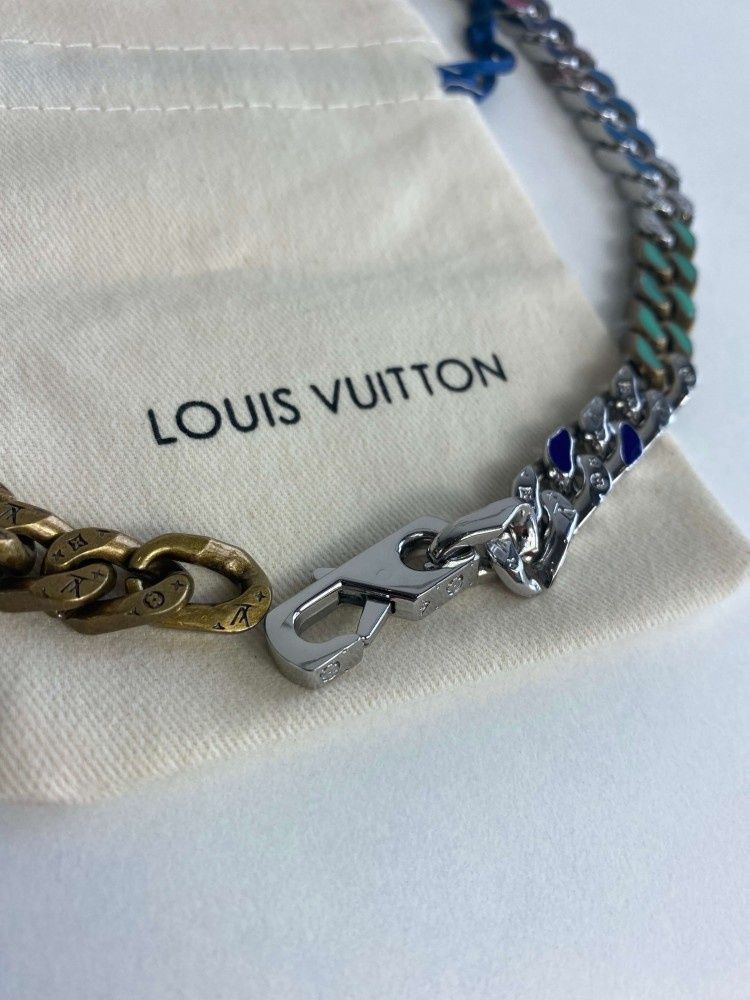 Чокер-Кольє Louis Vuitton Chain Link MP2684 Multicolor