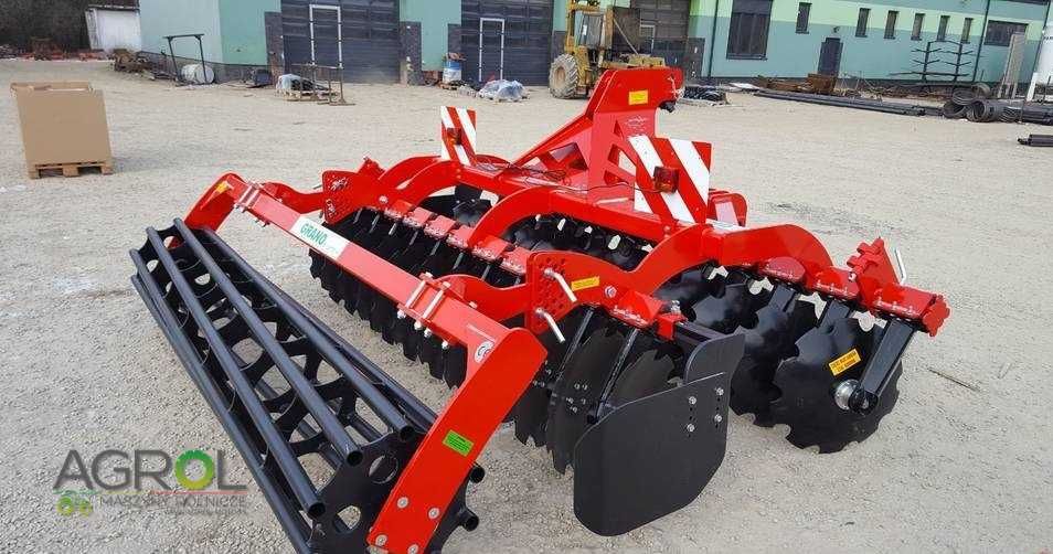 Brona talerzowa uprawowo-ścierniskowa Grano-System SHARK SHS 3m Tolmet