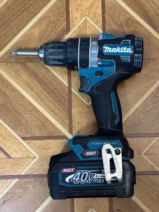Перфоратор Makita XGT HR007GM, 2 акб, з/п + Дрель-шуруповерт HP002GZ