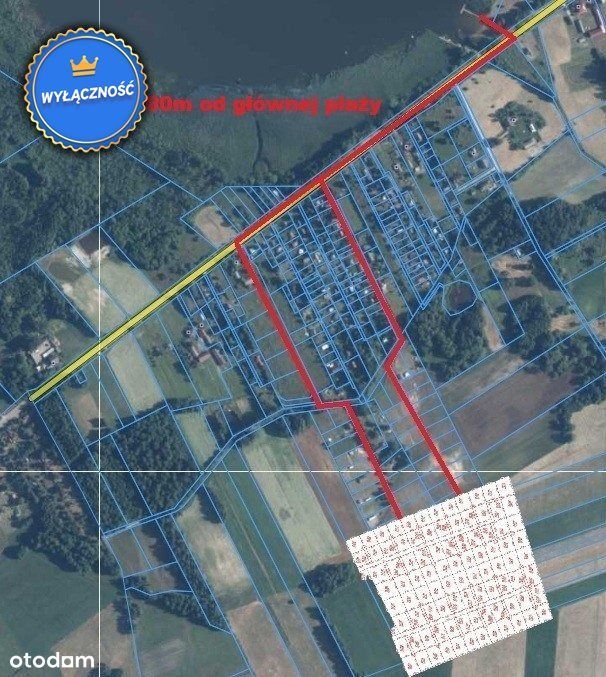 Działki rekreacyjne przy osiedlu letniskowym Sumi