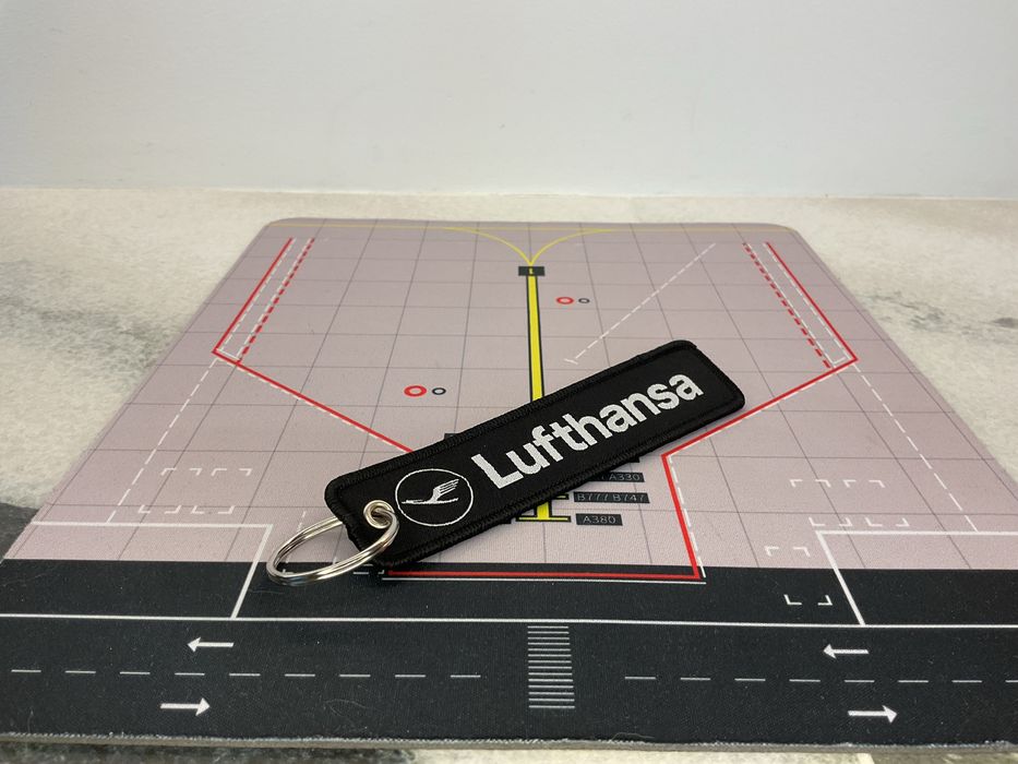 Brelok do kluczy Lufthansa czarna