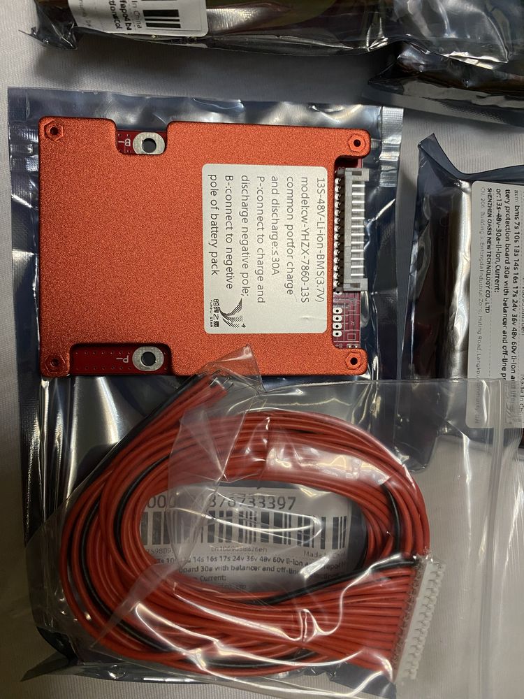 BMS 13s-30A 54.6v(48v)-30A симетрична