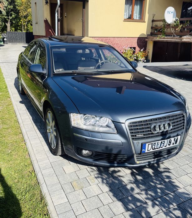 Audi A8 D3 4.2 TDI Quattro 326KM 2007 – V8, automat, do poprawek!
