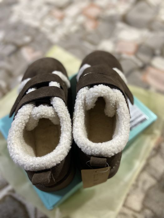 Зимові ботинки замшеві Тедді