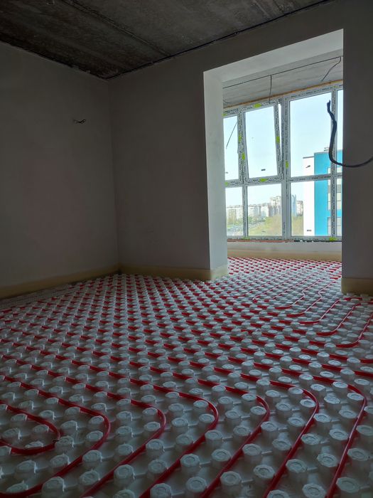 Професійний монтаж теплої підлоги