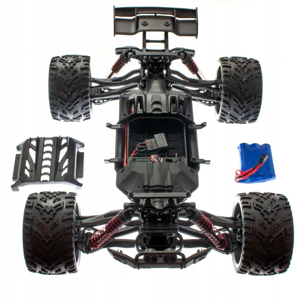 Samochód Monster Jam Rc Monster Truck 1:12 2.4 Ghz X9116 Czerwony