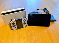 Konsola Nintendo Switch OLED Biały/Czarny 7" z kompletem akcesoriów