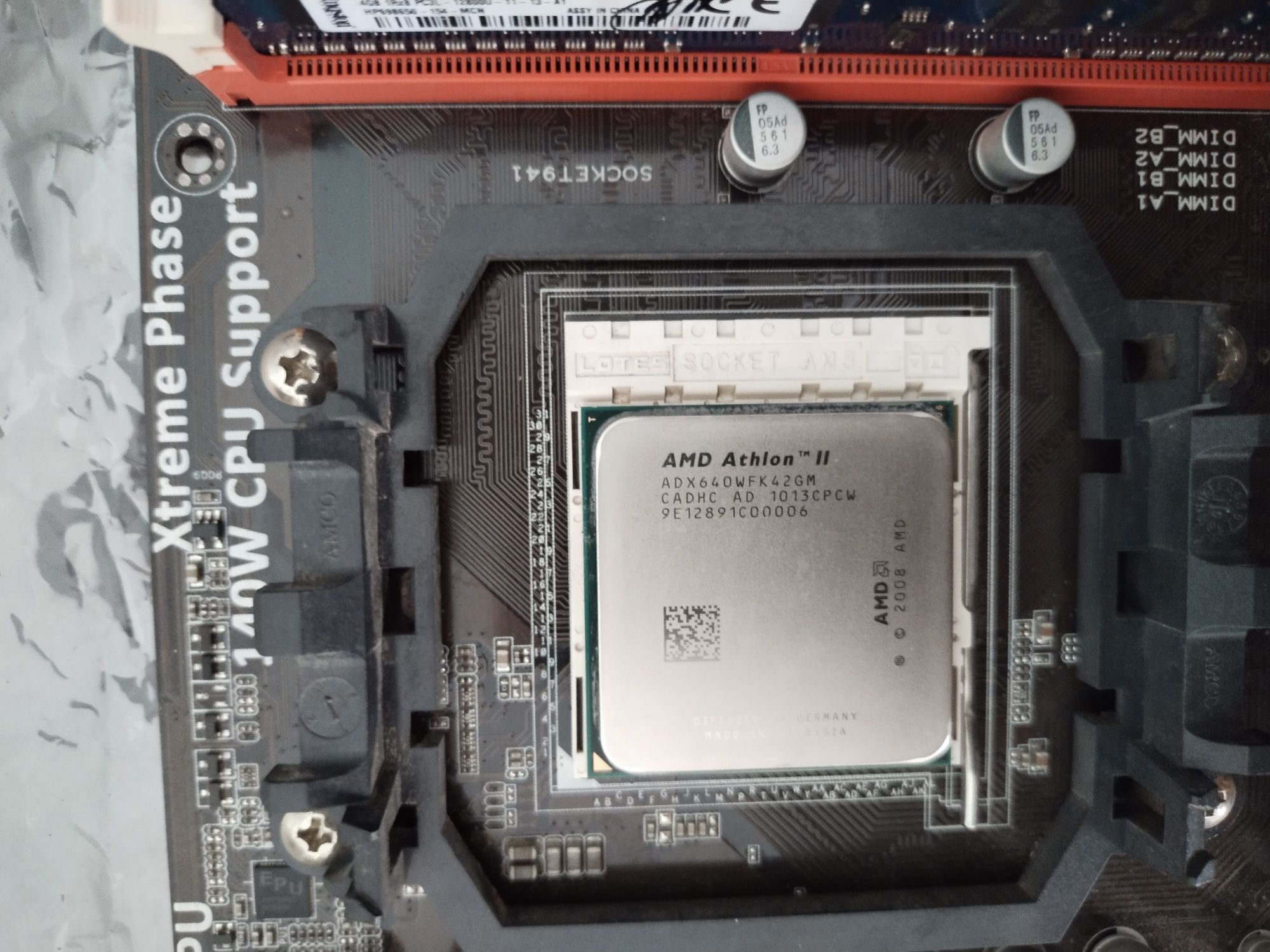 Комплект, Asus, M4A77TD Pro+ athlon ii 640 4 ядра+ddr3 8gb 4