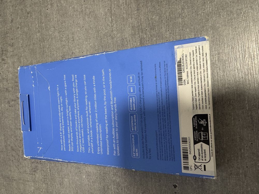 Kindle Paperwhite 11 gen. 7 дюймів. Новий. 16 гб. Зелений. Green