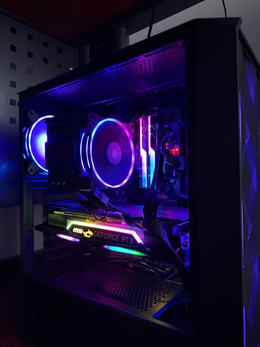 Komputer Gamingowy z Rtx 2070 super, Ryzen 5 5600, 16 gb ram