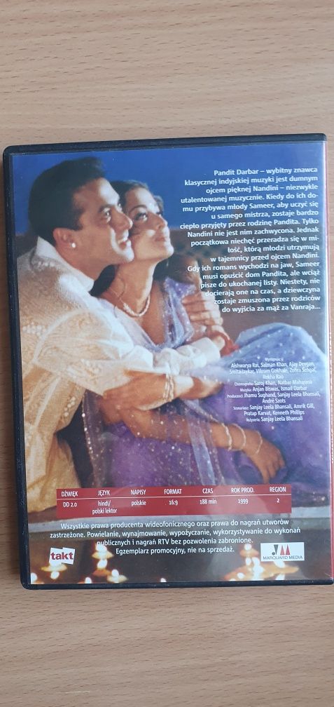 DVD - Prosto z serca - Bollywood