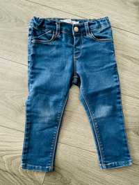 Zara BabyGirl r.92 Jeansy rurki elastyczne