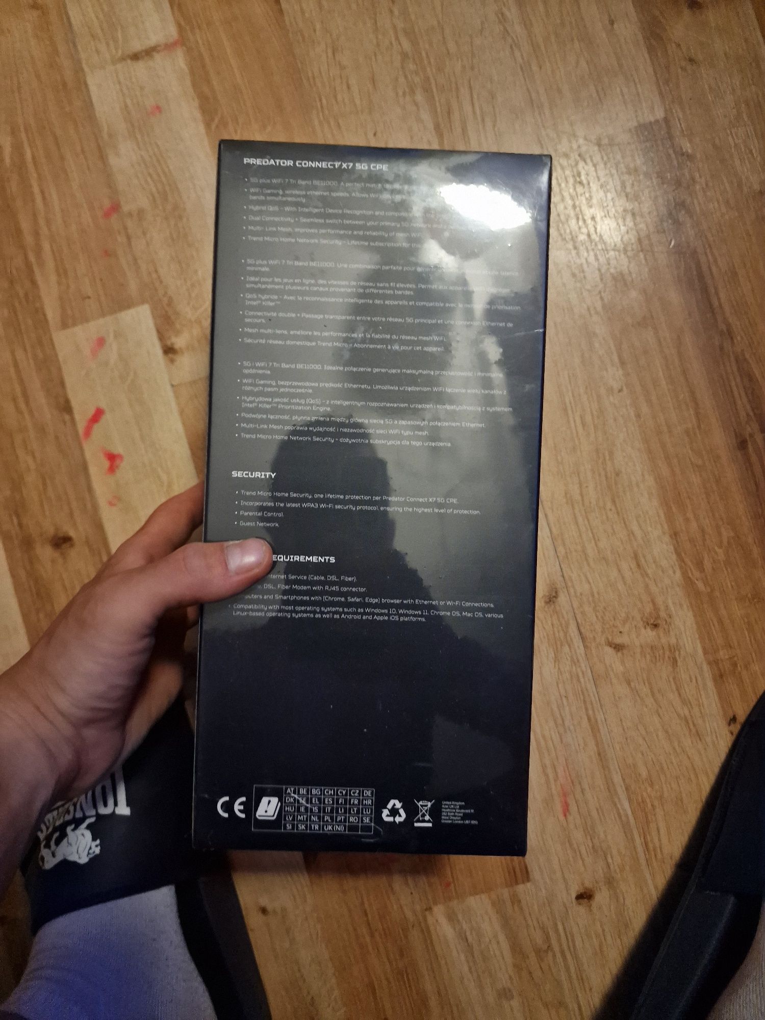 Router stacjonarny Acer Predator Connect X7 5G CPE