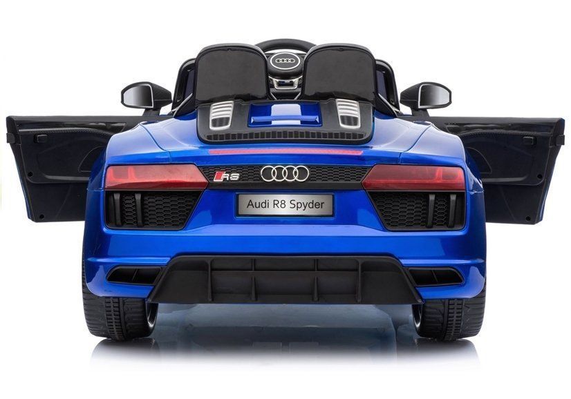 auto na akumulator audi r8 spyder niebieskie