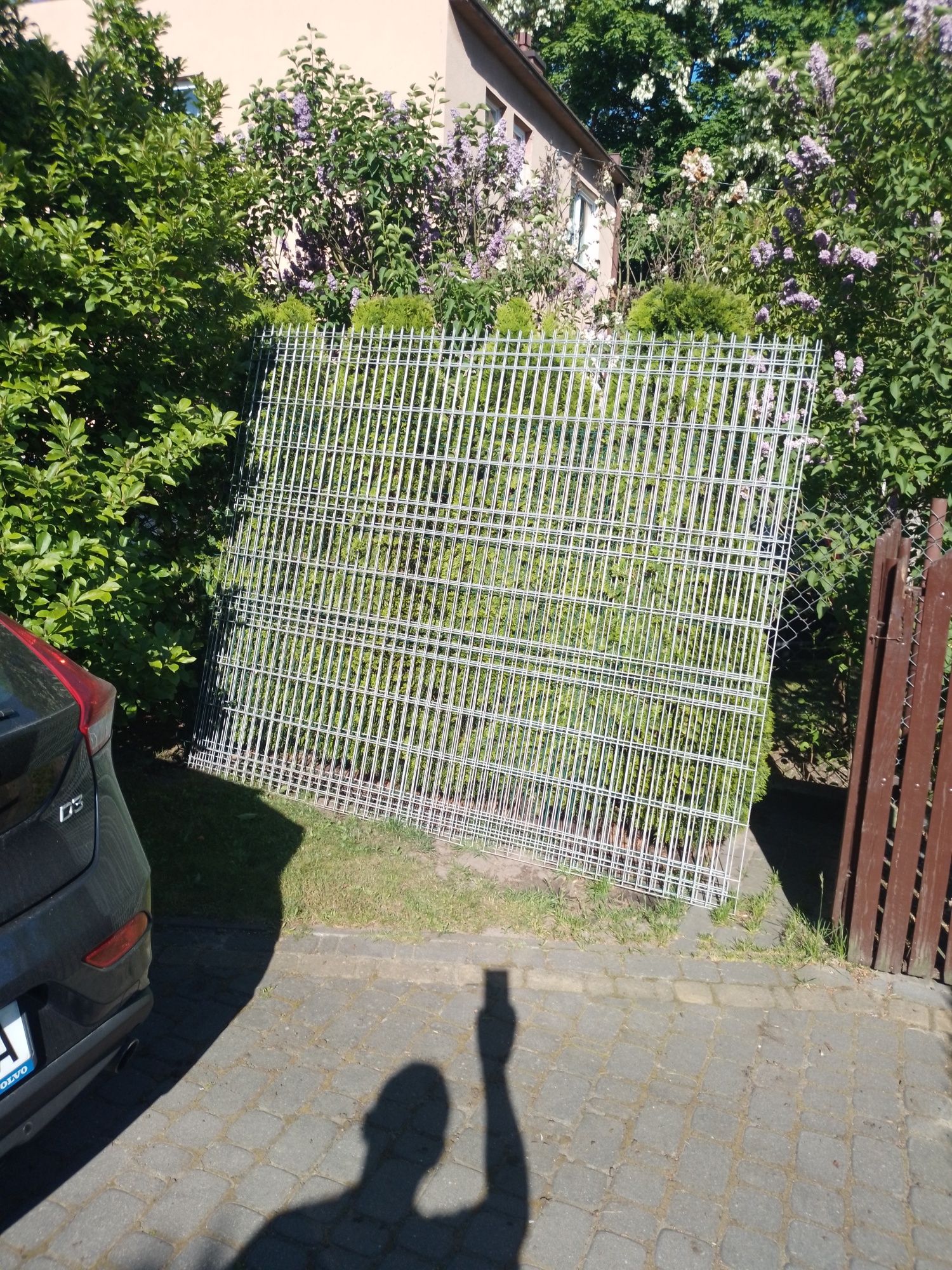 Panel ogrodzeniowy 2,1 x2,5 m, nowy, ocynk