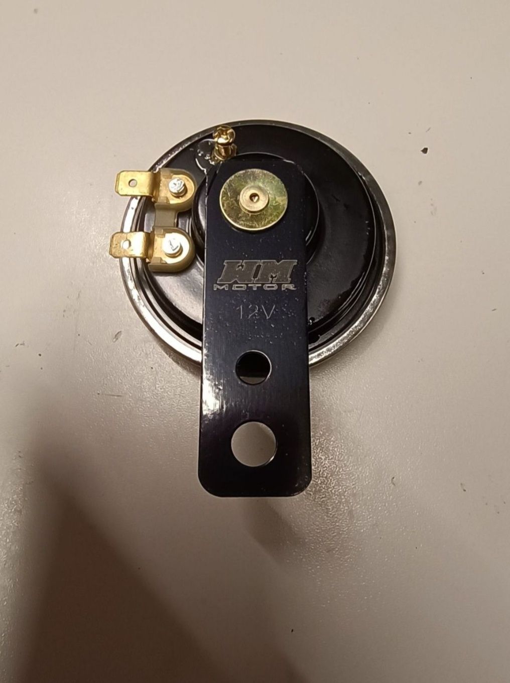 Nowy sygnał klakson dźwiękowy chrom 12 V