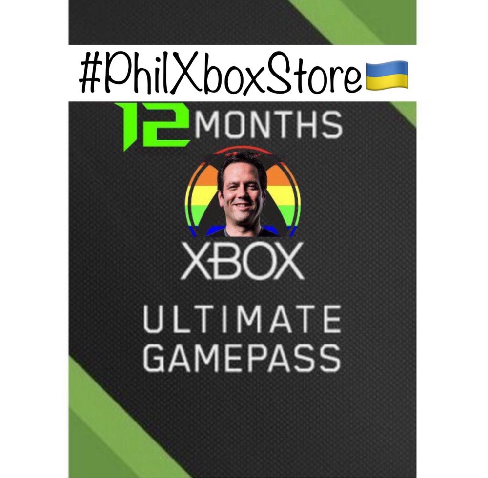 Xbox Game Pass Ultimate 6 місяців Xbox One Series/S/X #PhilXboxStore