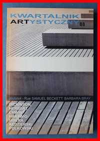Kwartalnik Artystyczny 4/2015 (88) - Zbigniew Herbert, Samuel Beckett