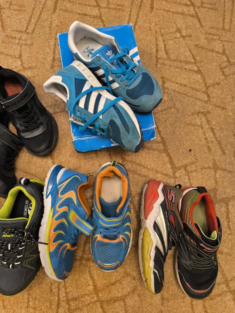 Кроссовки на мальчика Найк, Skechers, Adidas,Ande