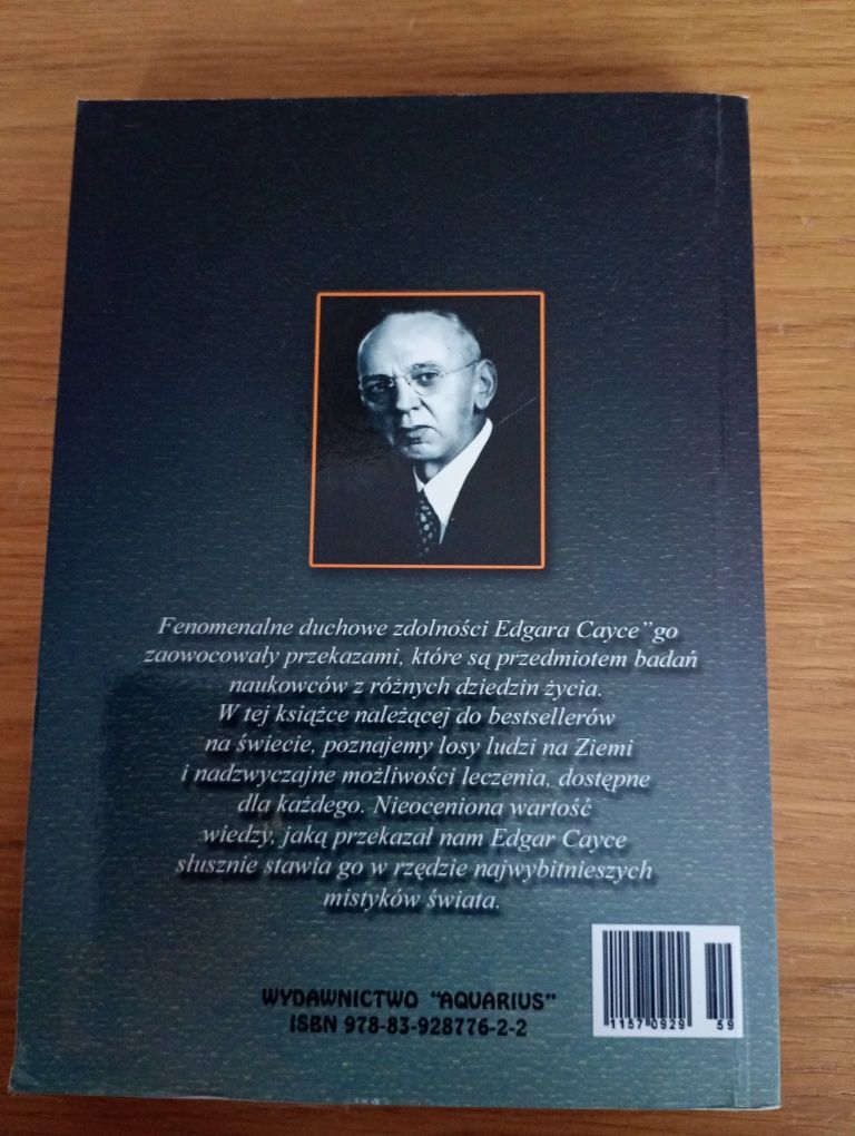 Edgar Cayce Śpiący Prorok Jess Stearn