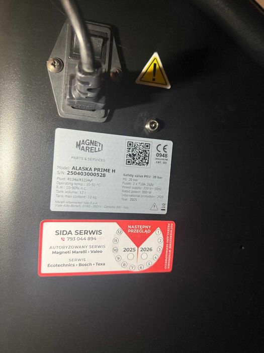 Stacja Klimatyzacji Magnetti marelli alaska prime h  R1234yf