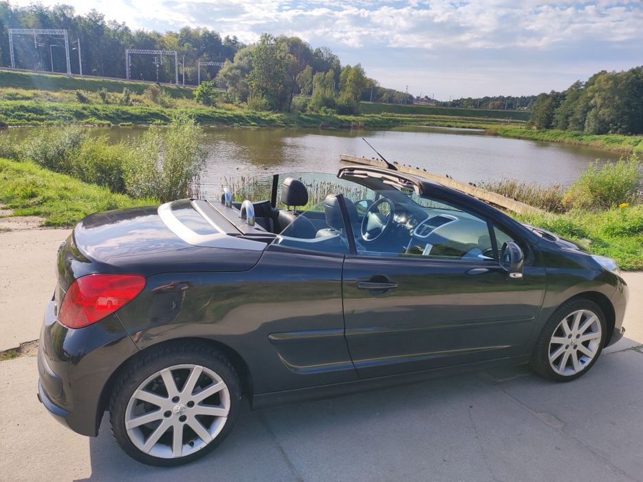 Peugeot 207 CC 150 KM 144 tys km Roland Garros Skóry Clima