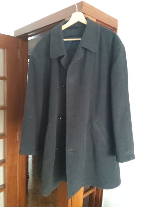 Casacao Fazenda cinzento mesclado homem nr 52/54 dá Odemark