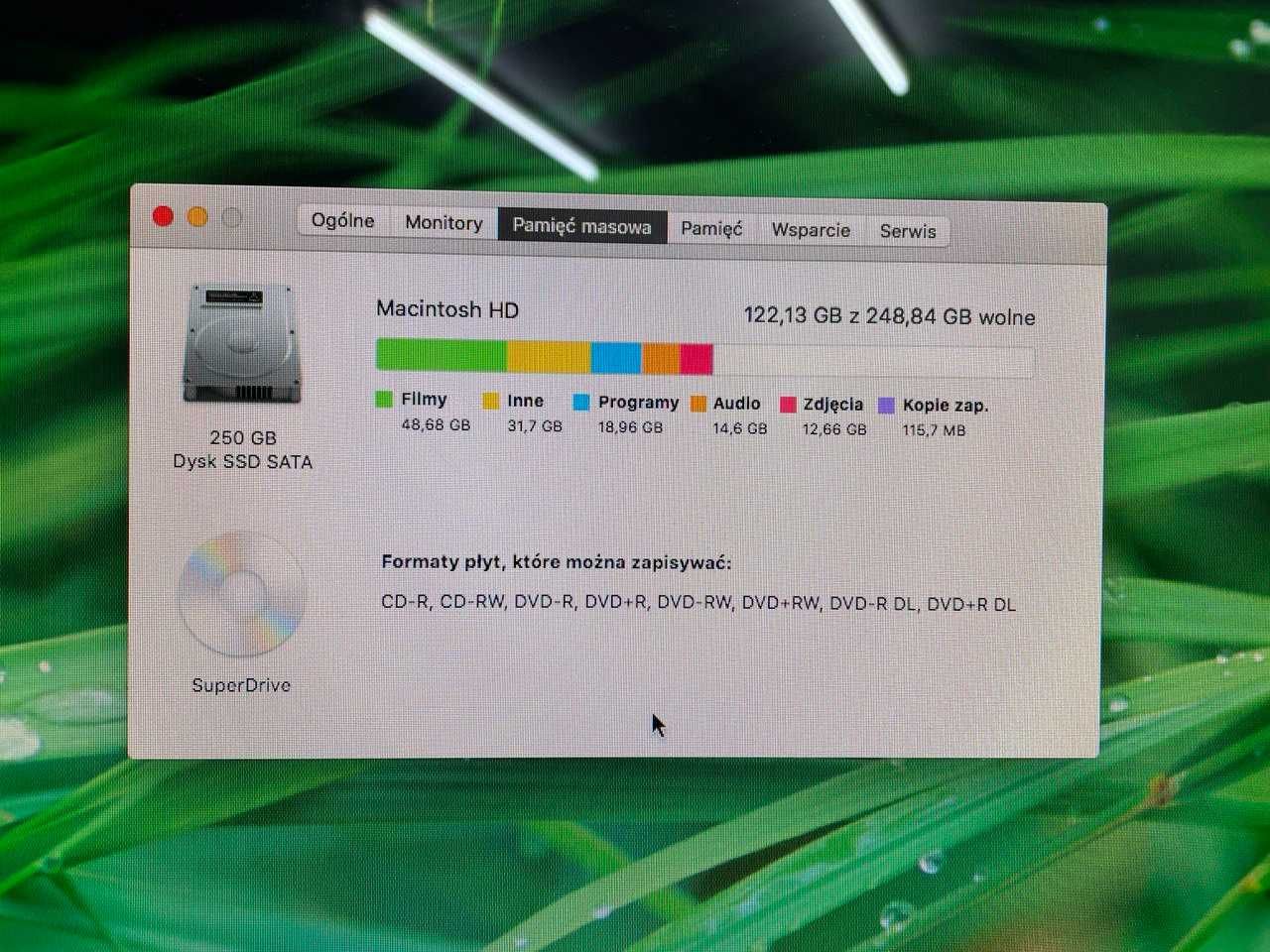 Komputer Apple iMac 20" połowa 2009 r. 2,26 GHz Intel Core 2 Duo 2 GB